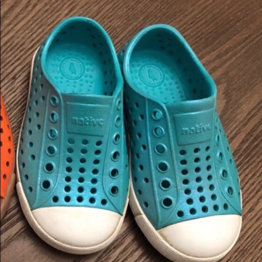 Jefferson Native Shoes for Toddler teal